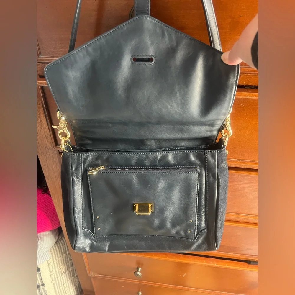 Leather Tori‎ Burch bag